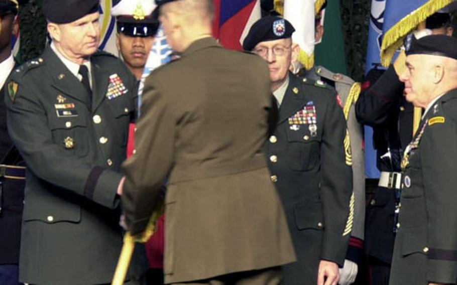 Gen. B.B. Bell Takes Over Commands In South Korea | Stars And Stripes